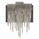 Бра с перфорированными металлическими дугами и цепочками 22 см Atlantis Chain варинант исполнения - 9 | Loft Concept в Ульяновске