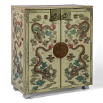 Комод в стиле шинузари с росписью Chinese Eastern Dragon варинант исполнения - 4 | Loft Concept в Ульяновске