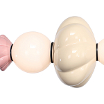 Подвесной светильник фигруный с керамическими элементами 18W LED Fragrant Light варинант исполнения - 4 | Loft Concept в Ульяновске