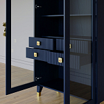 Дизайнерский шкаф витрина Elsa Dreams Blue с 4-мя ящиками варинант исполнения - 8 | Loft Concept в Ульяновске