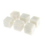 Камни для охлаждения виски из белого мрамора Natural Stone Cube варинант исполнения - 3 | Loft Concept в Ульяновске