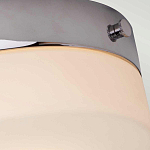 Потолочный светильник для ванных комнат с цилиндрическим плафоном из опалового стекла Elstead Lighting варинант исполнения - 2 | Loft Concept в Ульяновске