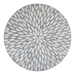 Столик с инкрустацией с перламутровым узором Flower Grey варинант исполнения - 2 | Loft Concept в Ульяновске