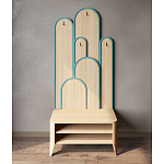 Вешалка «Байома» варинант исполнения - 1 | Loft Concept в Ульяновске