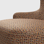 Мебельная ткань Шенилл терракотовый цвет 142 см T4-58 варинант исполнения - 9 | Loft Concept в Ульяновске