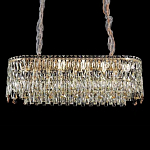 Люстра овальная с хрустальными подвесками Roul Crystal Light варинант исполнения - 2 | Loft Concept в Ульяновске