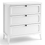 Комод с 3-мя ящиками белый Silva White Chest of Drawers варинант исполнения - 2 | Loft Concept в Ульяновске