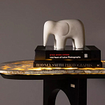 Консоль с овальной столешницей со светодиодной подсветкой Ruby варинант исполнения - 3 | Loft Concept в Ульяновске