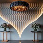 Гипсовая 3D Панель CRYSTAL SYMPHONY A варинант исполнения - 1 | Loft Concept в Ульяновске