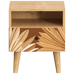 Прикроватная тумба с изображением на ящике Elise Nightstand варинант исполнения - 15 | Loft Concept в Ульяновске
