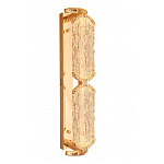 Бра прямоугольное с текстурным природным рисунком IceFlame варинант исполнения - 1 | Loft Concept в Ульяновске