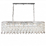 Люстра овальная с хрустальными подвесками Roul Crystal Light варинант исполнения - 5 | Loft Concept в Ульяновске