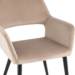 Стул с подлокотниками бежевый NEASAN STOOL варинант исполнения - 6 | Loft Concept в Ульяновске