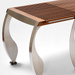 Дизайнерский раздвижной обеденный стол Poltronova Split Dining Table варинант исполнения - 8 | Loft Concept в Ульяновске