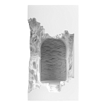 Встраиваемый в стену гипсовый светильник под покраску с эффектом разрушенной стены Antiquity Athena варинант исполнения - 2 | Loft Concept в Ульяновске