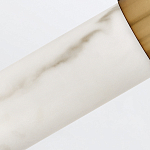 Бра для ванных комнат вертикальное с вытянутым плафоном из алебастра Hinkley варинант исполнения - 6 | Loft Concept в Ульяновске