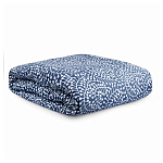 Постельное белье темно-синего цвета с рисунком Blossom Essence Sophie варинант исполнения - 4 | Loft Concept в Ульяновске