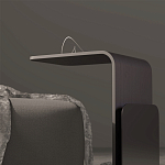 Stolik 90 Журнальный столик из шпона ясеня с чёрной эмалью варинант исполнения - 1 | Loft Concept в Ульяновске