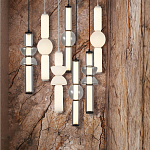 Подвесной светильник с белыми матовыми плафонами Hiding secrets варинант исполнения - 5 | Loft Concept в Ульяновске