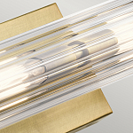 Бра горизонтальное с рифленым стеклянным плафоном Kichler варинант исполнения - 3 | Loft Concept в Ульяновске