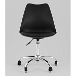 Офисный стул на металлическом основании EGGERY Black пластик варинант исполнения - 5 | Loft Concept в Ульяновске