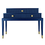 Премиальная Консоль с тремя ящиками Elsa Dreams Blue варинант исполнения - 4 | Loft Concept в Ульяновске