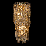 Бра с каскадом из прозрачного хрусталя и корпусом золотого цвета Constant Sparks варинант исполнения - 1 | Loft Concept в Ульяновске