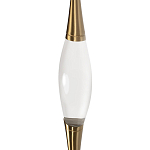 Подвесной светильник с хрустальным плафоном и бронзовым основанием Renee Glass Drops  варинант исполнения - 4 | Loft Concept в Ульяновске