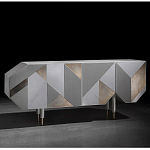 Комод с фасадом из геометрических фигур Coleccion Alexandra варинант исполнения - 2 | Loft Concept в Ульяновске