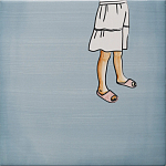 Плитка с узором Девочка единорог варинант исполнения - 4 | Loft Concept в Ульяновске