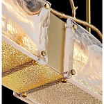 Люстра прямоугольная из фактурного стекла Chandelier Beam варинант исполнения - 1 | Loft Concept в Ульяновске