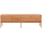 Длинная деревянная консоль с ящиками Espen Wooden Console варинант исполнения - 1 | Loft Concept в Ульяновске