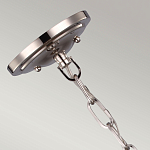 Подвесной светильник со стальным плафоном и белым матовым стеклянным шаром Feiss варинант исполнения - 3 | Loft Concept в Ульяновске