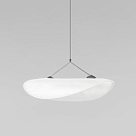 Подвесной светильник с белым тканевым плафоном в форме облака Crystal Cloud Junction варинант исполнения - 6 | Loft Concept в Ульяновске