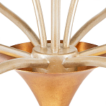Люстра с плафонами в виде цветов Golden Bird of Paradise варинант исполнения - 2 | Loft Concept в Ульяновске