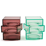 Стол журнальный в форме кубов Acrylic Furniture Lumina Mint Breeze варинант исполнения - 5 | Loft Concept в Ульяновске