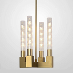 Люстра CANELLE Pendant lamp 4 Modern Brass варинант исполнения - 2 | Loft Concept в Ульяновске