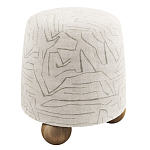 Пуф Wakonda ножки с деревянными шариками  варинант исполнения - 2 | Loft Concept в Ульяновске