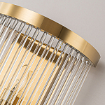 Бра с золотистым основанием и прозрачными трубками Nembus варинант исполнения - 2 | Loft Concept в Ульяновске