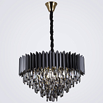 Люстра с хрустальными подвесками Blake Metal Crystal Chandelier варинант исполнения - 2 | Loft Concept в Ульяновске
