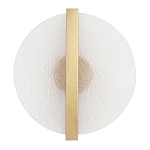 Бра с белым матовым стеклянным плафоном круглой формы Soft Glow Harmony варинант исполнения - 1 | Loft Concept в Ульяновске