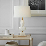 Настольная лампа на фигурном мраморном основании Conundrum варинант исполнения - 2 | Loft Concept в Ульяновске