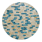 Столик с инкрустацией с перламутровым узором Rona варинант исполнения - 2 | Loft Concept в Ульяновске