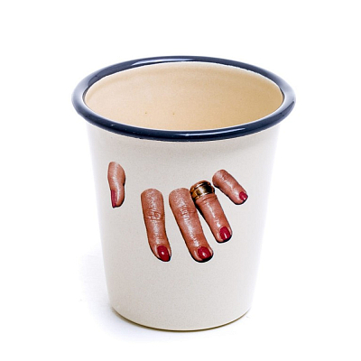 Стакан Seletti Enamel Fingers Стакан Seletti Enamel Fingers