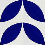 Дизайнерская плитка с узором Лепесток варинант исполнения - 2 | Loft Concept в Ульяновске