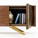 ТВ-тумба в цвете американский орех Introduce варинант исполнения - 3 | Loft Concept в Ульяновске