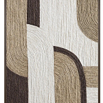 Панно из шнура геометрическая абстракция wall panel line II варинант исполнения - 1 | Loft Concept в Ульяновске