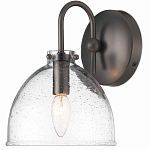 Бра с куполообразным прозрачным плафоном Glass Dome with Seeds варинант исполнения - 2 | Loft Concept в Ульяновске