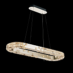 Люстра овальная с мозаичным хрустальным оформлением Sparks of Crystal варинант исполнения - 1 | Loft Concept в Ульяновске