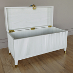 Большой дизайнерский Сундук Elsa Dreams White варинант исполнения - 2 | Loft Concept в Ульяновске